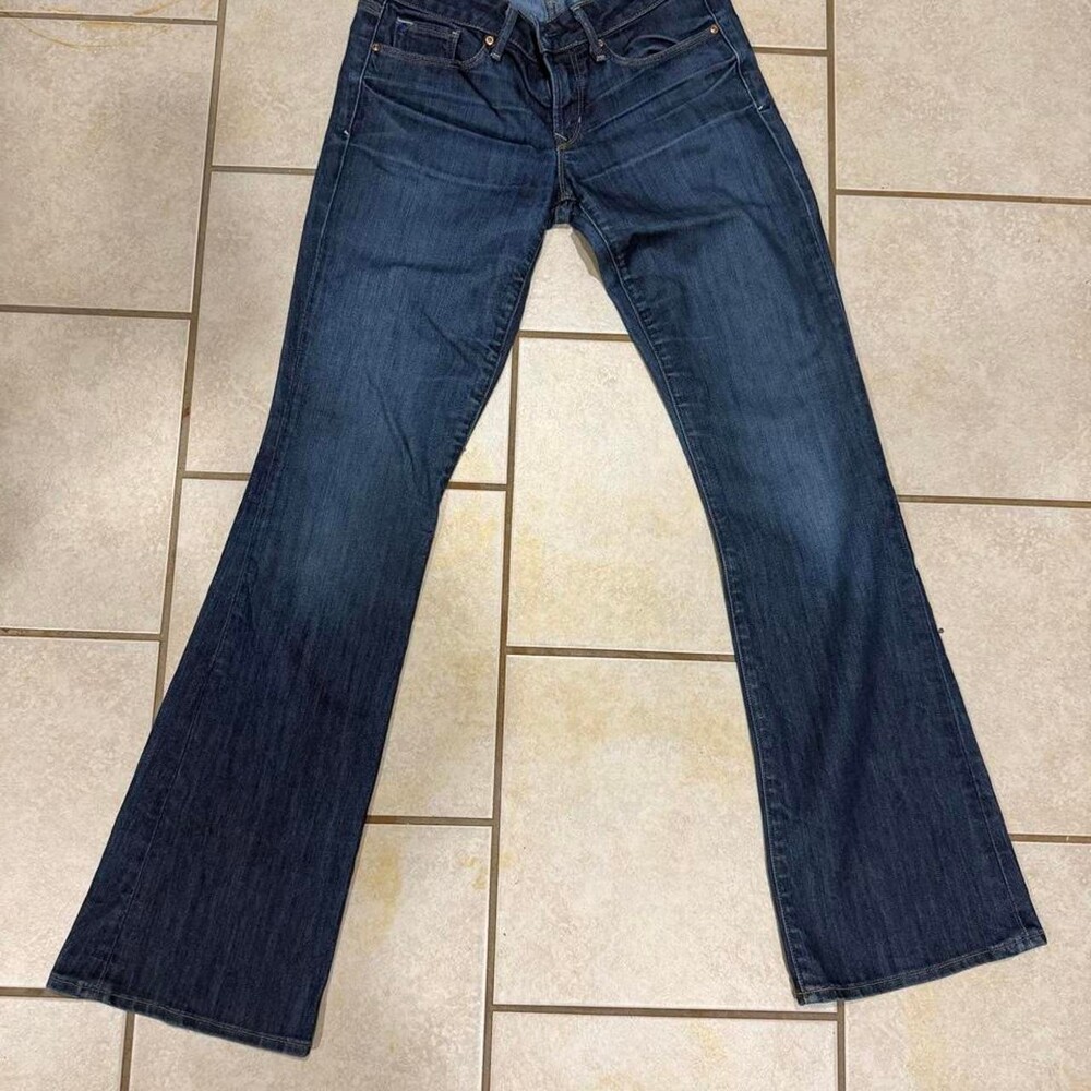 Gap 1969 women’s navy blue sexy bootcut jeans Size 2R (26) #denim #bootcut